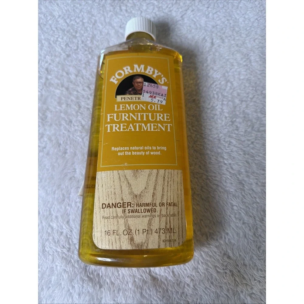 Formby's Penetrating Lemon Oil Furniture Treatment 16 Fl Oz Full NIB Brand New